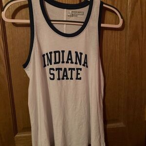 Redshirt women’s Indiana State University tank top